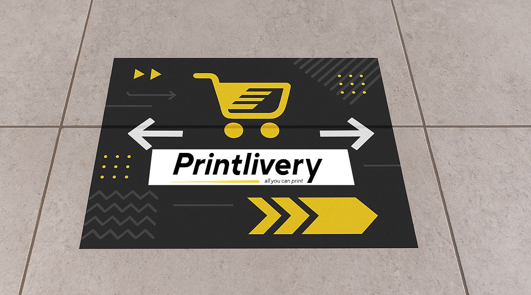 Adesivi Promozionale per pavimenti